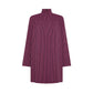 Dress Pied Poule Fucsia
